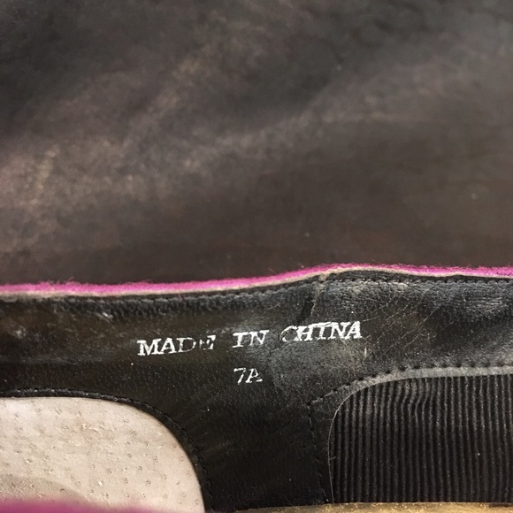 🌲EUC VINTAGE Beverly Feldman Embellished Flats🌲 - Picture 5 of 8